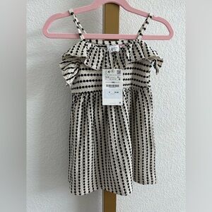 Striped Ruffle Kids Dress